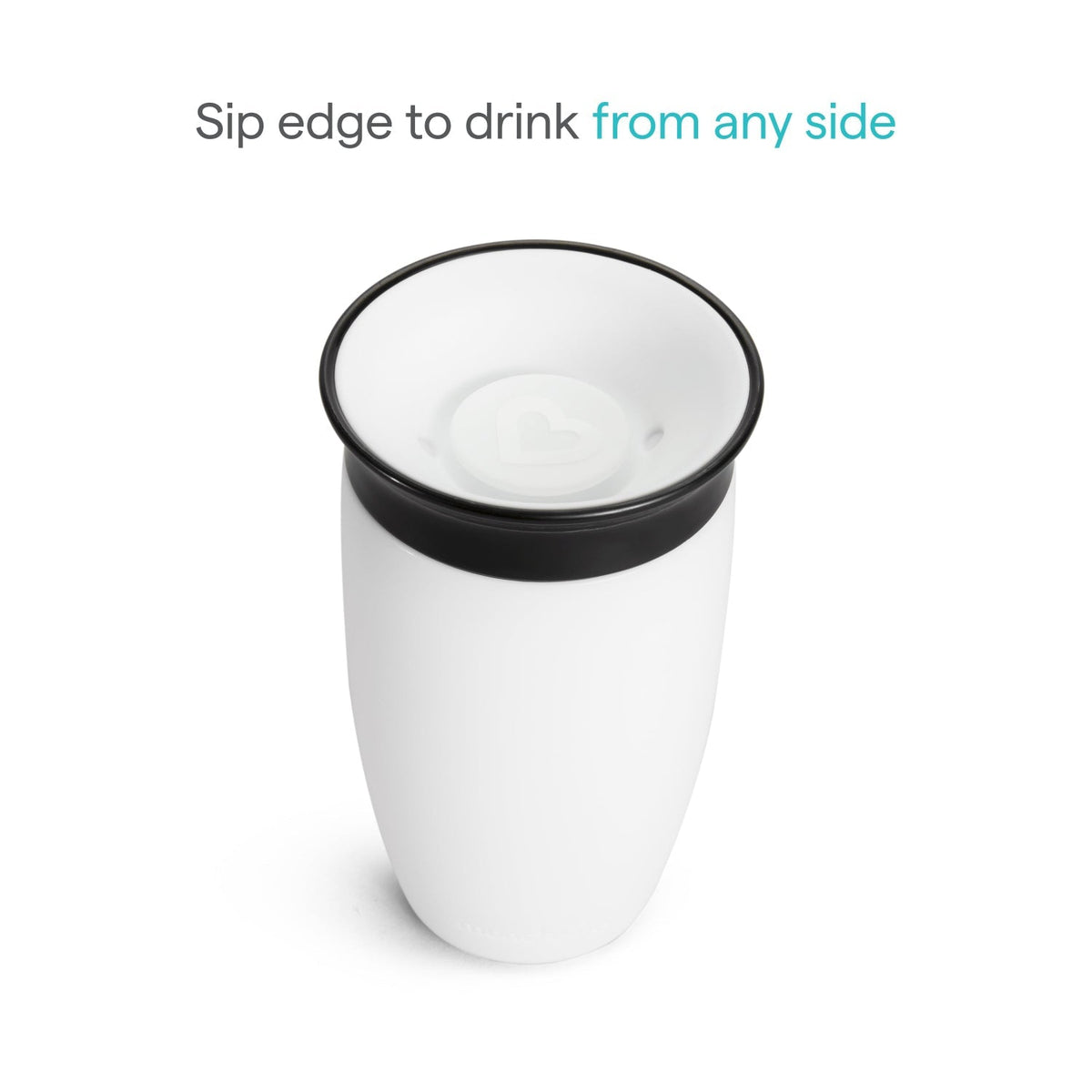 Miracle® 360° Black & White Sippy Cup, 10oz, 2pk