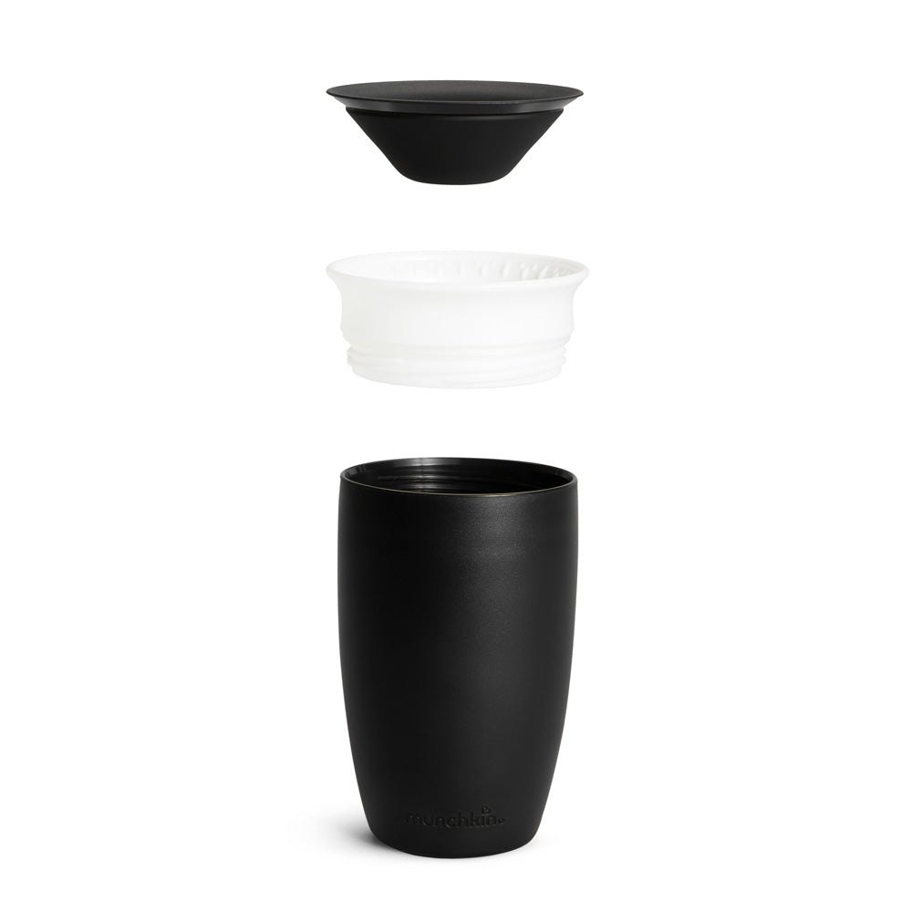 Miracle® 360° Black & White Sippy Cup, 10oz, 2pk